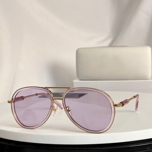 Transparant/licht Voilet Pilot zonnebril voor heren Bril Sonnenbrille Shades Lunettes de Soleil Vintage bril Occhiali da sole UV400 Brillen