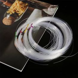Collier de Bracelet d'inélasticité de ligne de poisson de ligne transparente accessoires faits à la main de bricolage