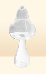 Vase en verre en forme de champignon transparent Belle plante hydroponique décor d'artisanat créatif pour le bureau à domicile Vases 2690735