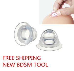 Bouclier de mamelon transparent Clamp Gay Fetish BDSM Torture Bondage SM Sex Toys for Women Fetish Soft Clit Aspiration Vacuum Pompe Y04069143656