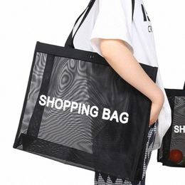 Sac transparent nyl shopp