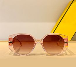 Transparante/roze acetaat zonnebrillen vrouwen zomer mode zonnebril zonnebril sunnies gafas de sol sonnen brille zon tinten uv400 brillen met doos