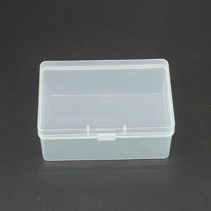 Transparante plastic doos PP-5 Opslagcollecties Productverpakkingsdoos Deksel Case Mini Case DH2003