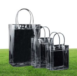 Sacs à main en plastique transparent sac à épaule de plage femmes Tende Tote Tote Fashion PVC Sac à provisions Clean Sacs pour épicerie Tote4262741