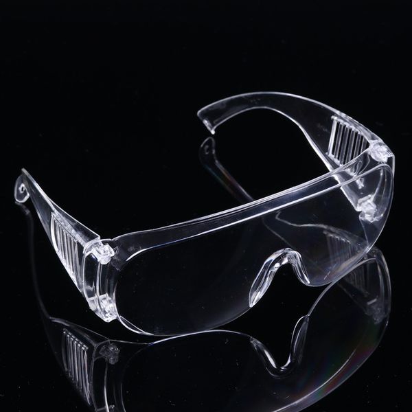 Lunettes de protection transparentes Éclaboussures anti-impact résistant à l'impact de la poussière de la poussière de la poussière de la poussière de sécurité