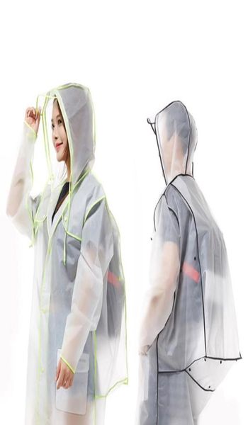 Imperméable Transparent avec sac à dos imperméable Poncho hommes couverture équipement de pluie horloge manteau de pluie femmes adulte randonnée longue vêtements de pluie8041364
