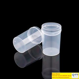 transparante ronde plastic doos pp katoenen wattenstaafje productverpakkingscontainer