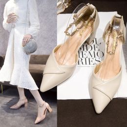 Transparent sandale femmes bout pointu talons hauts talons aiguilles Sexy pompes chaussures d'été femmes pompes Zapatos De Mujer 2021 luxe chaussures