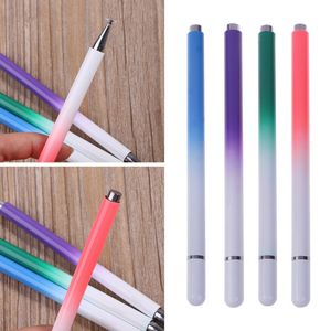 Transparante detectiekop Universele capacitieve stylus pen metalen sukkel voor tablet iPad Tab mobiele telefoon Microsoft Surface Gradiënt krachtige magnetische dop