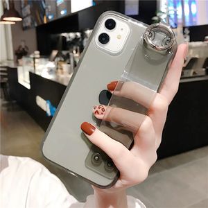 Coque transparente antichoc en TPU souple pour iPhone, compatible modèles 13, 12, 11 Pro Max, XR, XS Max, 6, 6S, 7, 8 Plus, X