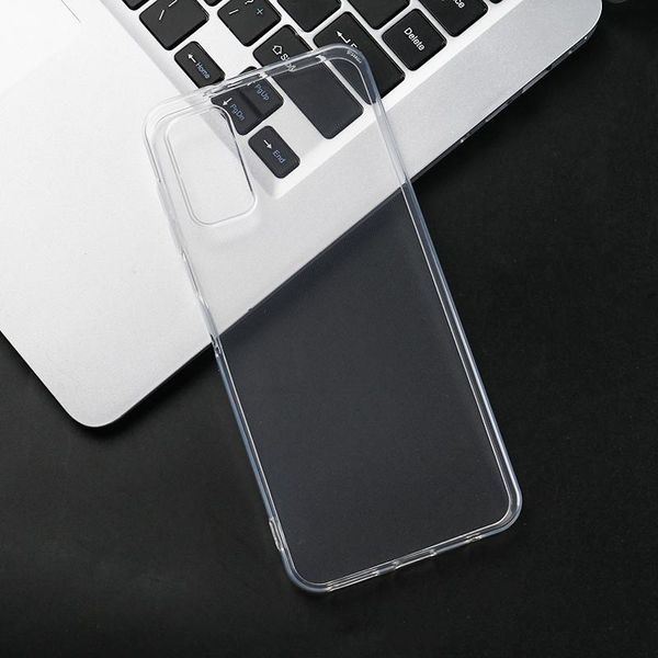 Coques en silicone transparentes pour TCL Revvl 4 Plus 5G t-mobile Revvl V 2021 4G coque arrière de Protection en TPU souple