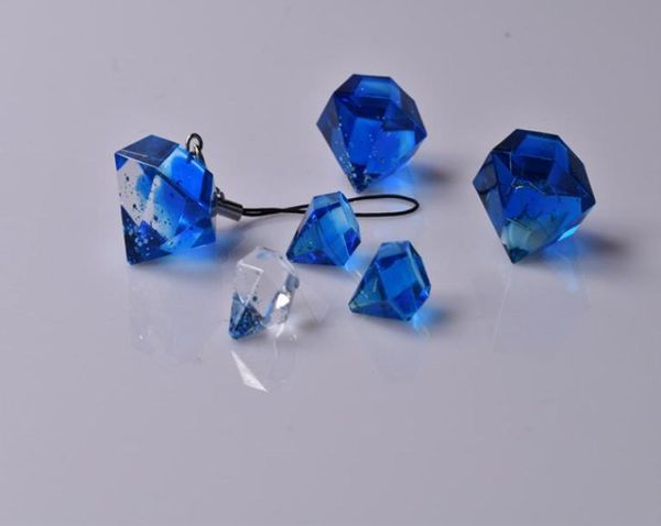 Moule en Silicone Transparent en résine, artisanat décoratif, bricolage, diamant, forme de coupe, moules en résine pour bijoux 4352817