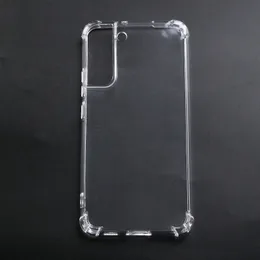 Coque de téléphone transparente en TPU souple, étui résistant aux chocs pour Samsung Galaxy S24 S23 Plus S22 Ultra S21 FE S20 S10E S9