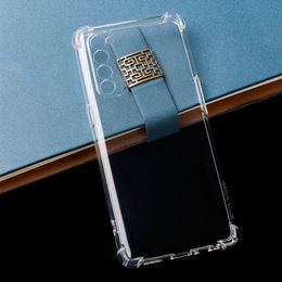 Funda transparente de TPU suave para teléfono, funda transparente a prueba de golpes para OPPO A54 4G A74 F19 F19S A95 4G A91 F15 Reno 3 A55 A53S 5G A55 4G A56 A55S