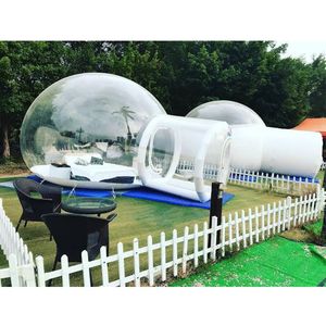 Tente transparente Tentes de maison à bulles gonflables pour le camping enfant portable avec des ballons à l'extérieur des dates de plage grande tente belles dates de famille claires ba03 F23