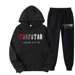 Trap Star 2d Print Mens Sets Tracksuit Fashion Hoodies Trouser 2pcs Sportswear Track Suit joggers mannelijk 1n9z