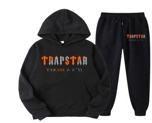 Trap Star Survêtements pour hommes Jogger Sportswear Casual Sweatershirts Pantalons de survêtement Streetwear Pull à capuche en polaire Costume de sport xury 6939641