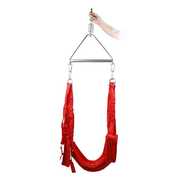 Trapèze Swing Sex Toys pour Femme BDSM Bondage Contraintes Strapon Sexo Jeux Adultes Accessoires Sexuels Esclave Menottes Pour Le Sex S19706