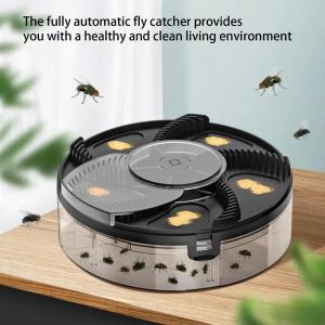 Traps Electric Fly Catcher USB -plug automatische flycatcher indoor fly Repellent Fly Killer Restaurant Catch Canteen Fly Trap Machine