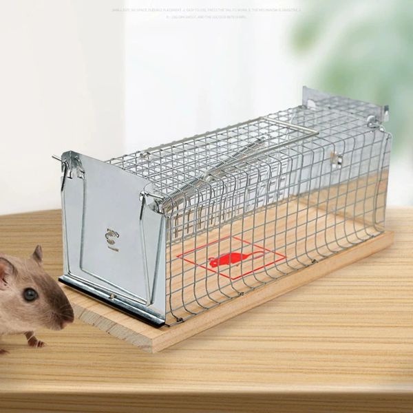 Pièges Maison Mousetrap Grand espace Automatique Rat Trap à serpent Cage de souris Safe Trap Rat Pièce de rat Mousetrap MICE MOUSETRAP PEST RÉPARTEUR