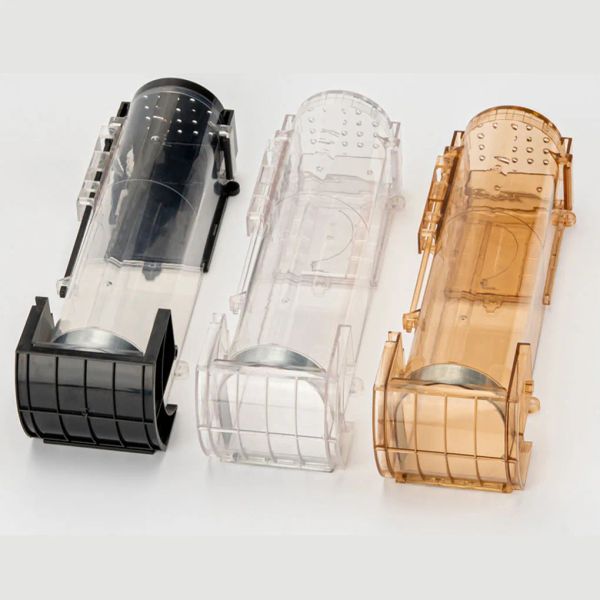 Pièges Catcher de souris Plastique souris attrapant des souris cage rats Lure Cage Pest Control Bait Catcher Tawny