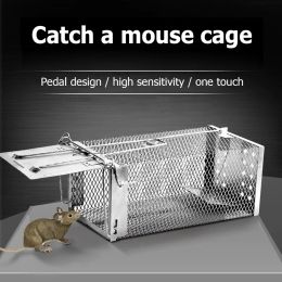 Pièges de souris réutilisables Cage METAL MICE RATS RATS Catcher Pest Control Products Garden Outdoor Gadgets Ménagers