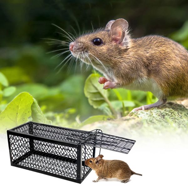 Pièges à rats intelligents et autobloquants, réutilisables, robustes, pour souris, animaux, Hamster, Cage de contrôle, appât, répulsif pour rongeurs, capture de souris