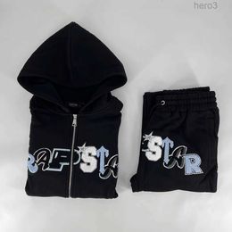 Trapstar Brand Tracksuit Classic Brodery Mens Hoodie Sportswear's Warm Set SweatsshirtnyA8 7L5B