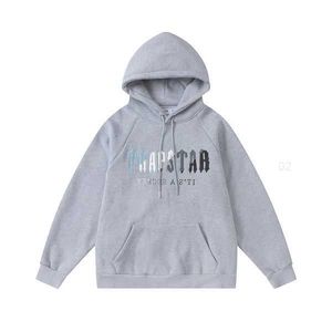 Trapstar Brand Chándal Clásico Bordado para hombre con capucha Ropa deportiva para hombre Conjunto cálido Sudaderas con capucha sueltas Sudadera para correr Diseñadores de alta calidad ropa RB92