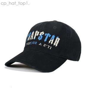 Trapstar Cap Baseball Designer Visor Hats Ballade de broderie en plein air de chapeaux de course Taille réglable parfaite pour le camping et le chapeau TrapStar quotidien 4287