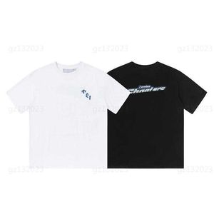 Trapstar Classic Mens Designer T Shirts Impreso de manga corta suelta Casual cuello redondo hombres y mujeres con la misma camiseta de verano
