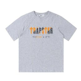 Trapstar Designer Heren T-shirts 2023 Geborduurde Dames T-shirt Korte Mouw Top S/M/L/XL Huiya03 Sport Mode 688ss