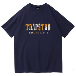 Trapstar Fashion Designer Mens T Shirt Luxe Designer Dames Korte man Katoen Summer Casual Golf Sportsmerk Print White Street Populaire shirts N816