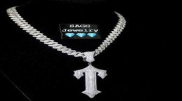 Trapstar collier plein de diamants pendentif Hip Hop Rap Dril personnalisé même Centralcee Exclusive8055753