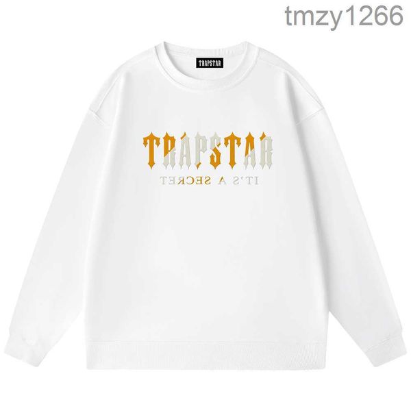 Trapstar Sweat à capuche 2023 Mens Women Designer Sweator pour hommes Pullover Sweat-shirt imprimé à manches longues à manches longues à manches longues engendré blanc noir fs8x