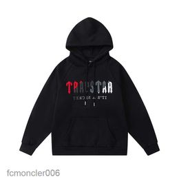 Felpa con cappuccio Trapstar Tuta da uomo Lettera di marca Abbigliamento sportivo stampato Felpe calde Taglia US S-xl OS3E