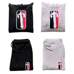 Trapstar Hoodies Men League Chenille Tracksuit Suite Top Kwaliteit Borduurde vrouwen Pullover Jogging Pants Clothing