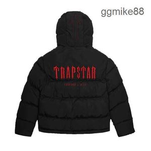 Trapstar Jacket London Designer Jacket Decoded Puffer À Capuche Veste Bleu Glace Lettrage Brodé À Capuche Fourrure Hommes Manteau D'hiver Pull Vestes pour Hommes VWTF