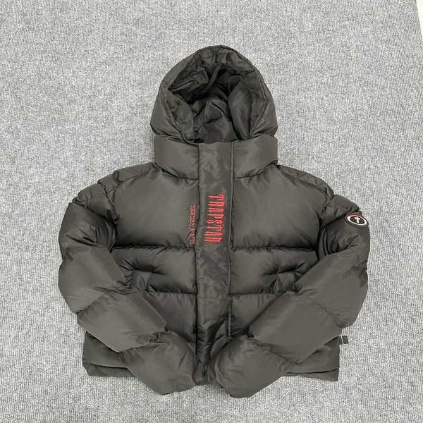 Trapstar Vestes Nouveau Red Label À Capuchon Coton Manteau High Street Marque De Mode Épaissi Top Vente Chaude Veste Coupe-Vent Survêtement 2023 Winter Jacke Hoodie