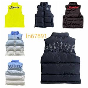 Trapstar Jassen Vest Mannen Puffer Jas Vrouwen Mouwloze Bovenkleding Warme Parka Fashion Designer Jas 2024