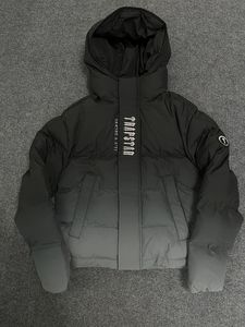 Trapstar London Decoded Puffer à capuche classique dégradé noir veste hommes brodé thermique à capuche manteau d'hiver hauts 6537ess 2024
