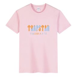 Trapstar London Designer T-shirt Summer 3D Printing Tee T-shirt Dames kleding Sport Fitness Polyester Spandex Ademend Casual O Collar Basketball Sweatshirt88