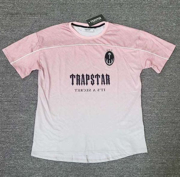 T-shirt Streetwear Trapstar London Mens Streetwear Free Hip Hop Pink Scolate Oversadiasy Jersey 5532ess