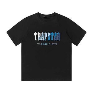 Trapstar London t-shirt Borst Wit-blauw Kleur Handdoek Borduren Heren Shorts Casual Straat Shirts Britse Modemerk Suits Sok2cfk1
