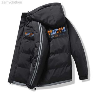 Trapstar para hombre 2022 Otoño Invierno clásico con capucha cálido parkas chaqueta abrigo hombres prendas de vestir trajes casuales cálido parka hombres