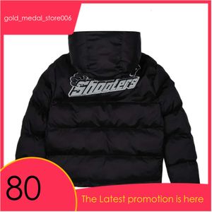 Vestes homme Trapstar Vestes homme London SHOOTERS HOODED PUFFER JACKET NOIR REFLECTIVE Puffer Jacket Trapstar Jacket 227