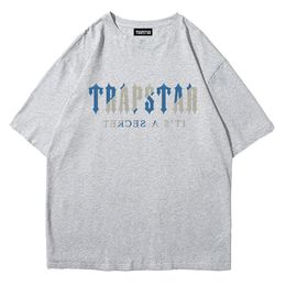 Trapstar Mens T-shirt Set Letter Broidered Tracksuit Designer Courte de survêtement