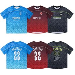 TRAPSTAR MENS T-shirts Designers Mens Womens T-Shirts Fashion Street Tide Letter Imprimés Coton Shirts Polo Sports Ter T-TEES TIES S-XL 666