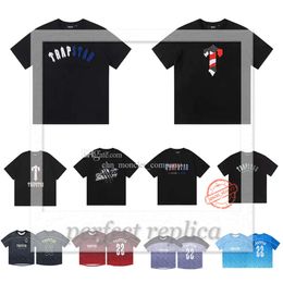 Trapstar Nouvelle Impression Hommes T-shirt 22 Styles Trapstars Poitrine Broderie De Base Hommes T-shirts Marque Designer Chemise AAA Qualité Chemises Tee EU S--XL 352