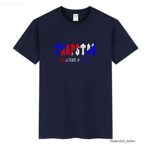 Trapstar Shirt Fashion Play Brand Trapstar London Imprimé High Gram Heavy Double Cotton Anime Casual Chemise à manches courtes T-shirt pour homme T-shirt pour femme Vêtements 9364